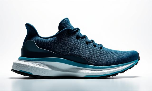 High performance marathon running shoe with carbon plate