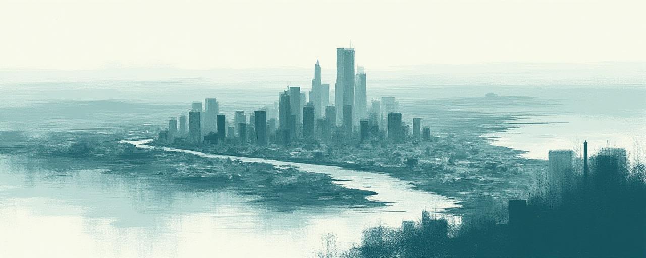 Abstract map visual of our location area in Ireland